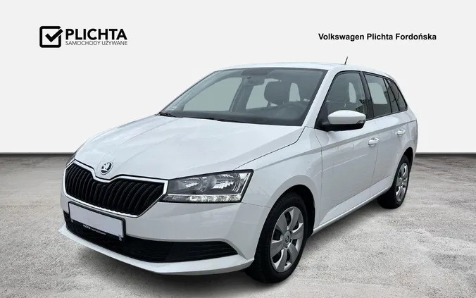 kujawsko-pomorskie Skoda Fabia cena 45900 przebieg: 90700, rok produkcji 2019 z Żychlin